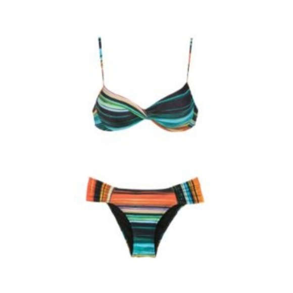 Lygia & Nanny Vitoria Printed Bikini Set Rumba Stripe Multicolor Set M 42 - Picture 8 of 8